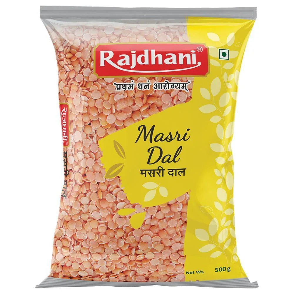 Rajdhani Masoor Dal 500g