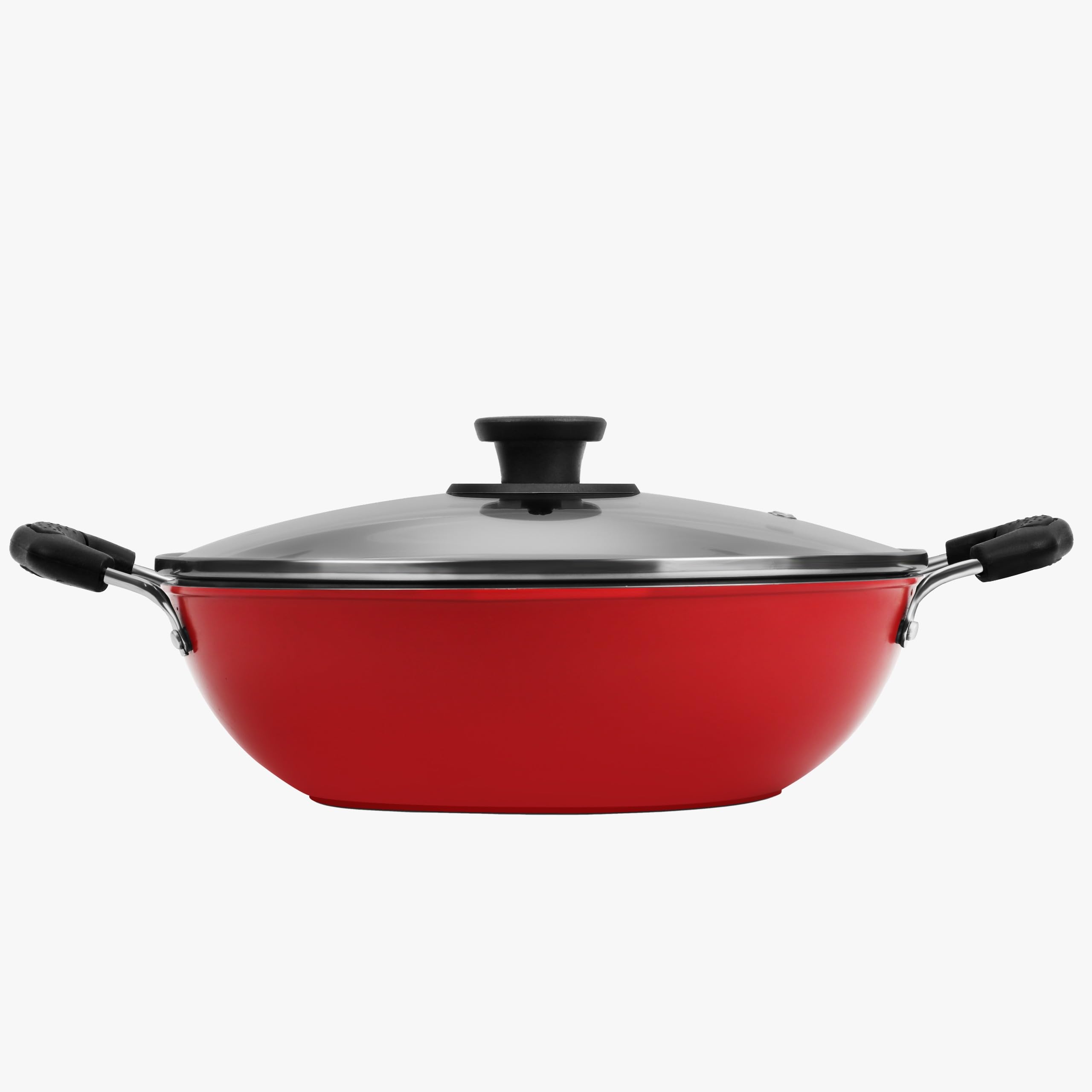 Pigeon Non-Stick Kadai with Lid 24cm