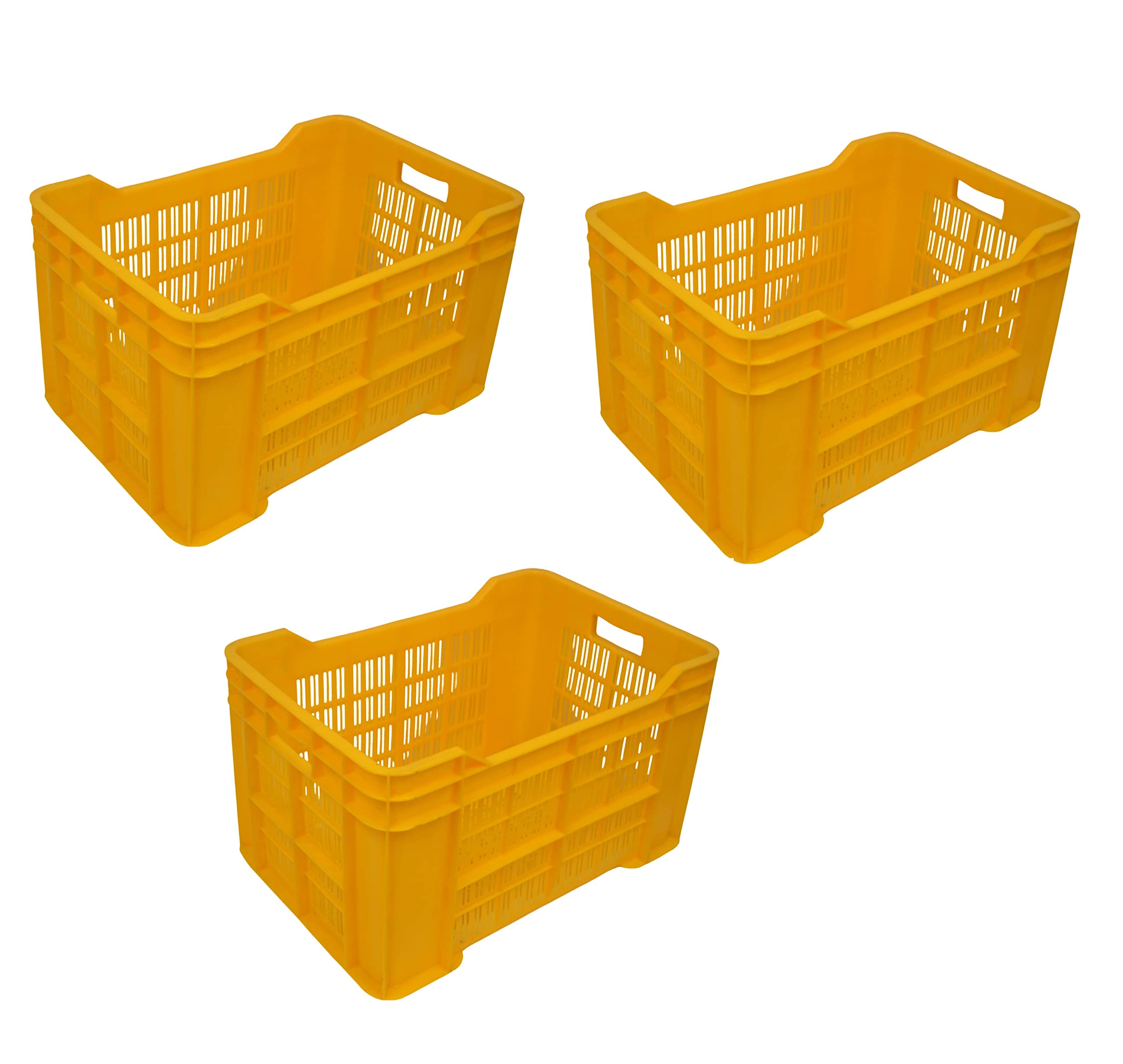 Nilkamal Plastic Basket Set of 3