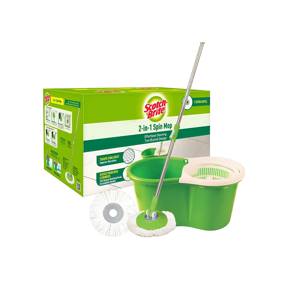 Scotch-Brite Spin Mop with Bucket