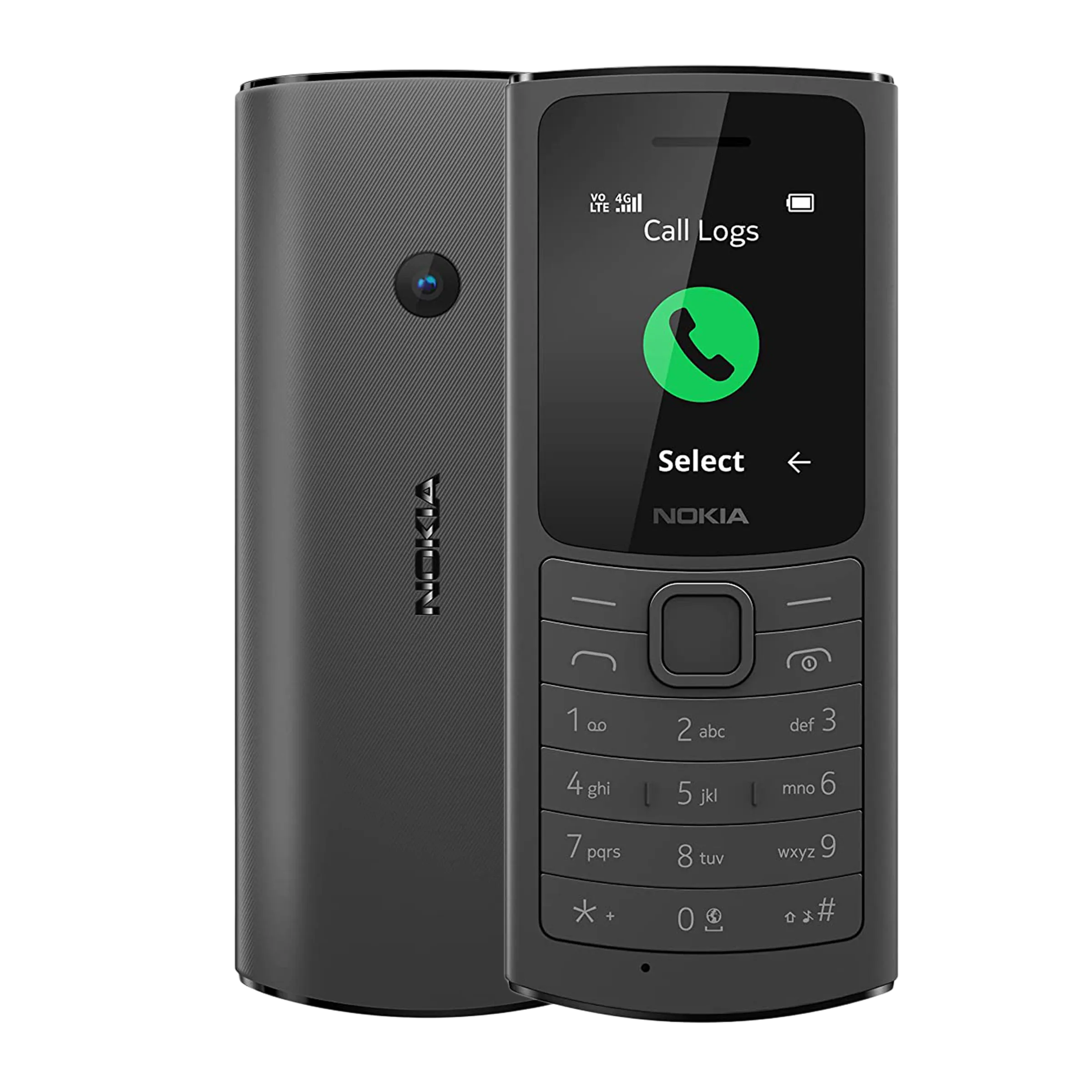 Nokia 110 4G Dual SIM Charcoal