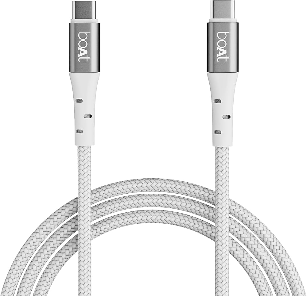 boAt Type-C Braided Cable 1.5m Pack of 2